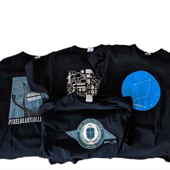 Graphic Cotton T-shirts Size Large (4) - Picture 11 of 11